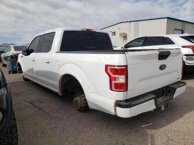 1FTEW1CP1KFA17716 - 2019 FORD F150 SUPERCREW WHITE photo 2