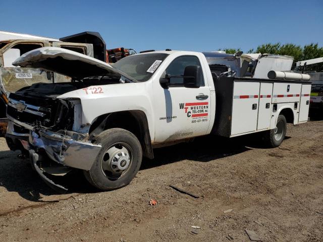 1GB3KZCL7CF161288 - 2012 CHEVROLET SILVERADO K3500 WHITE photo 1