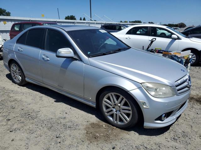 WDDGF54X09R082649 - 2009 MERCEDES-BENZ C 300 SILVER photo 4