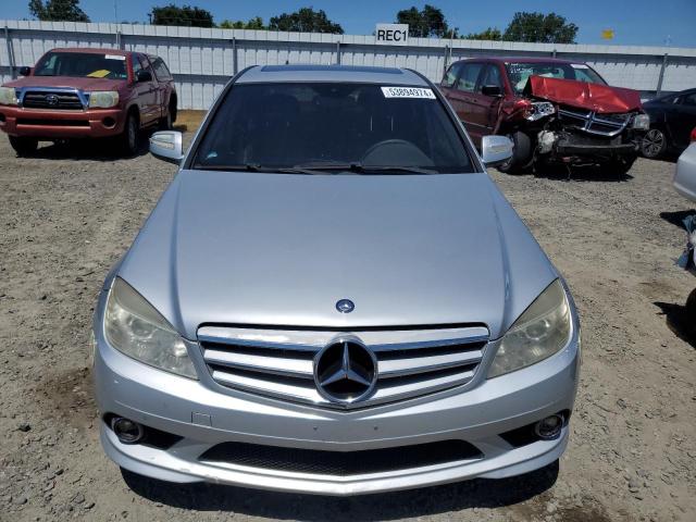 WDDGF54X09R082649 - 2009 MERCEDES-BENZ C 300 SILVER photo 5