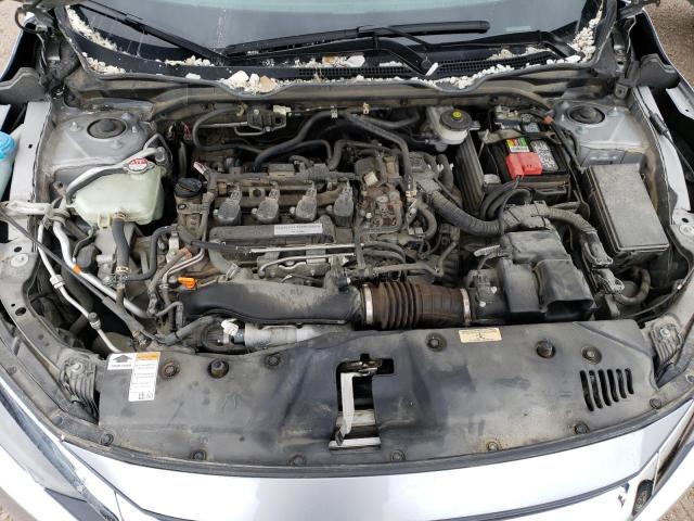 19XFC1F77HE030613 - 2017 HONDA CIVIC EXL ვერცხლისფერი ფოტო 11