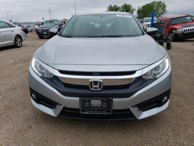 19XFC1F77HE030613 - 2017 HONDA CIVIC EXL ვერცხლისფერი ფოტო 5