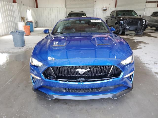 1FA6P8CFXJ5145819 - 2018 FORD MUSTANG GT BLUE photo 5