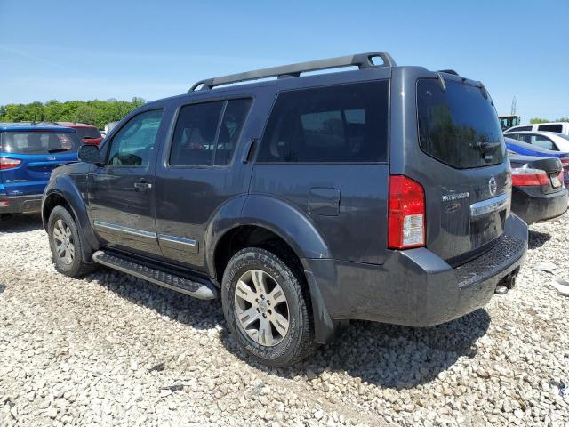 5N1AR1NB0BC619690 - 2011 NISSAN PATHFINDER S GRAY photo 2