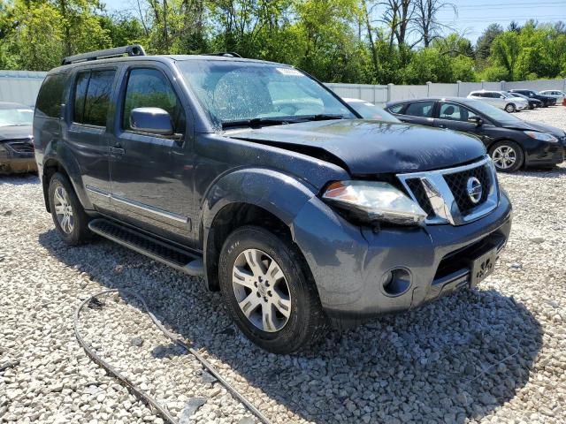 5N1AR1NB0BC619690 - 2011 NISSAN PATHFINDER S GRAY photo 4