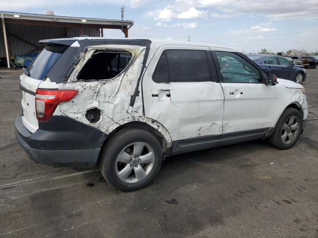 1FM5K8ARXEGC51517 - 2014 FORD EXPLORER S POLICE INTERCEPTOR WHITE photo 3