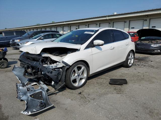 1FADP3N24DL371200 - 2013 FORD FOCUS TITANIUM WHITE photo 1