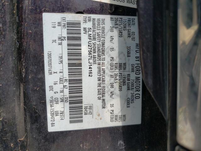 5LMFU27567LJ14162 - 2007 LINCOLN NAVIGATOR 黑色 照片 13