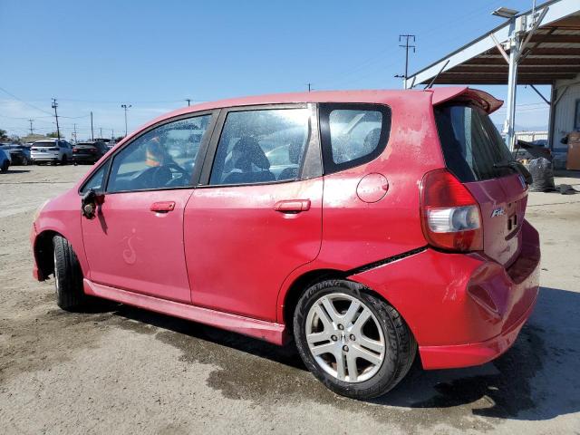 JHMGD38647S026059 - 2007 HONDA FIT S 红色 照片 2