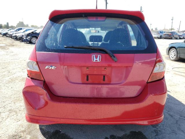 JHMGD38647S026059 - 2007 HONDA FIT S 红色 照片 6