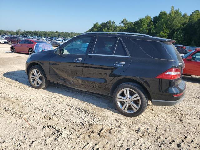 4JGDA5HB0EA275852 - 2014 MERCEDES-BENZ ML 350 4MATIC BLACK photo 2