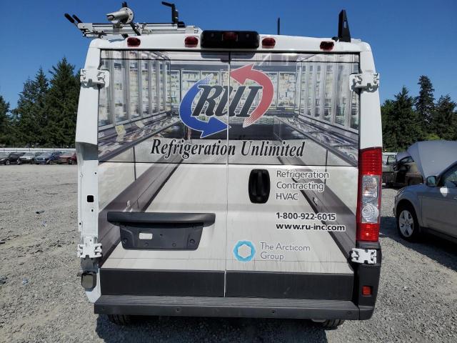 3C6LRVAG3ME583695 - 2021 RAM PROMASTER 1500 STANDARD WHITE photo 6