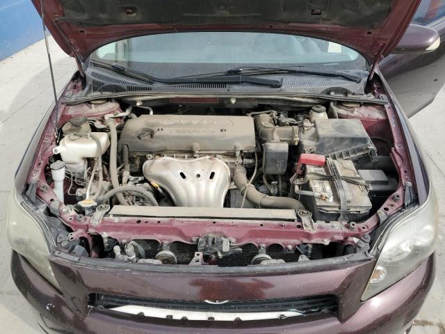 JTKDE167790275674 - 2009 TOYOTA SCION TC Tünd qırmızı foto 11