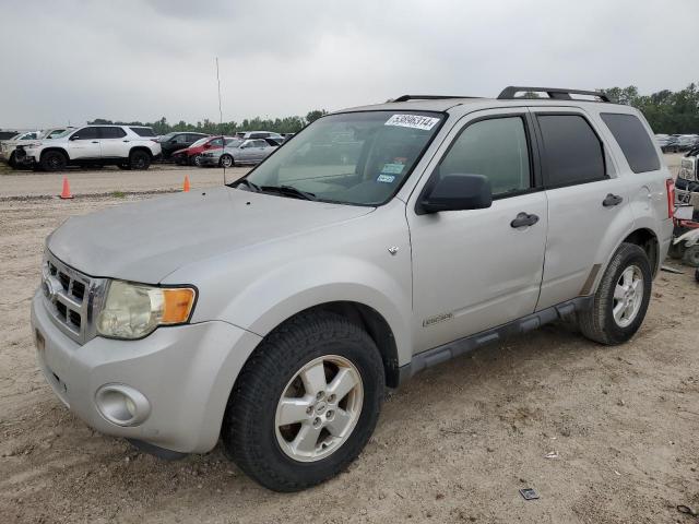 1FMCU03138KB78955 - 2008 FORD ESCAPE XLT SILVER photo 1