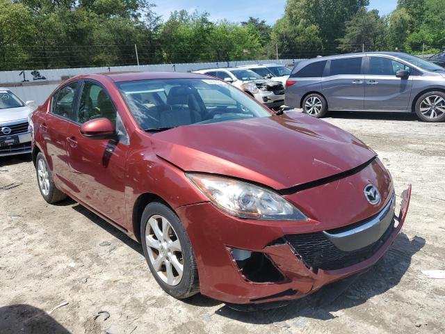 JM1BL1SG4A1216560 - 2010 MAZDA 3 I BURGUNDY photo 4