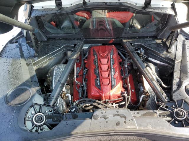 1G1YA2D49N5120343 - 2022 CHEVROLET CORVETTE STINGRAY 1LT WHITE photo 11