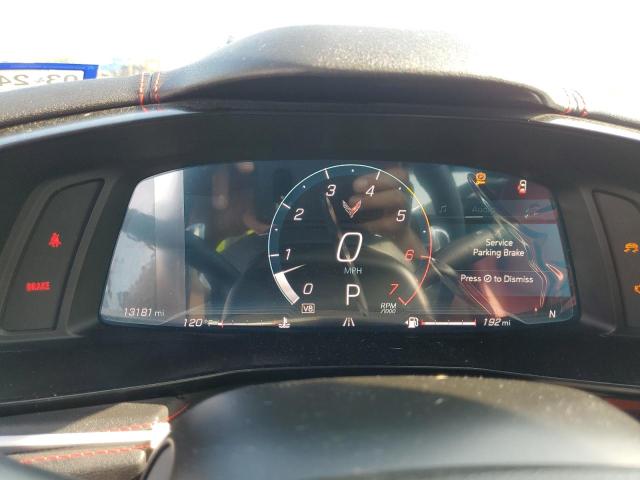 1G1YA2D49N5120343 - 2022 CHEVROLET CORVETTE STINGRAY 1LT WHITE photo 9