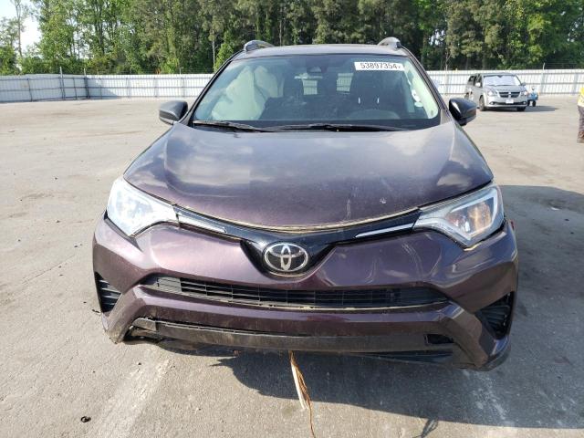 2T3ZFREV0JW426069 - 2018 TOYOTA RAV4 LE BURGUNDY photo 5