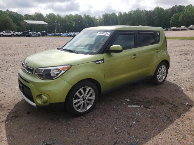 KNDJP3A52J7888335 - 2018 KIA SOUL + GREEN photo 1