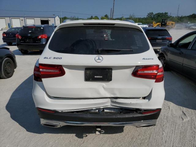 WDC0G4KB3HF202691 - 2017 MERCEDES-BENZ GLC 300 4MATIC WHITE photo 6