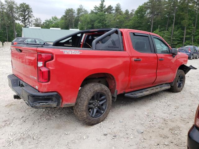 3GCPYCEF8KG103106 - 2019 CHEVROLET SILVERADO K1500 TRAIL BOSS CUSTOM RED photo 3