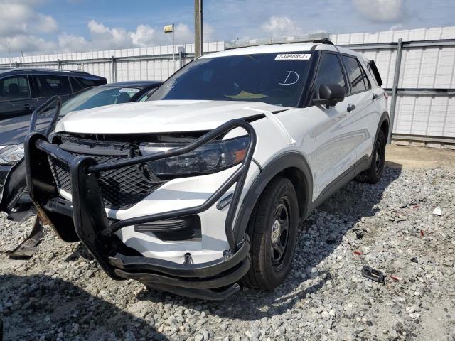 1FM5K8AW7LGA19444 - 2020 FORD EXPLORER POLICE INTERCEPTOR 白色 照片 2