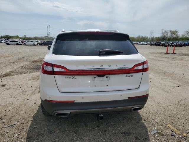 2LMPJ8LRXJBL30555 - 2018 LINCOLN MKX RESERVE Beyaz fotoğraf 6