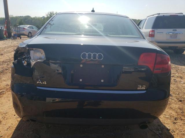 WAUDH78E67A146620 - 2007 AUDI A4 3.2 QUATTRO BLACK photo 6