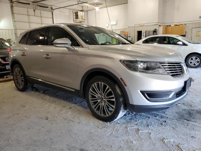 2LMPJ8LR0HBL35192 - 2017 LINCOLN MKX RESERVE Մոխրագույն լուսանկար 4