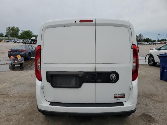 ZFBHRFBB5M6V74805 - 2021 RAM PROMASTER SLT WHITE photo 6
