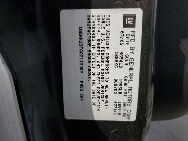 1G8AN15F66Z113457 - 2006 SATURN ION LEVEL 2 银色 照片 12