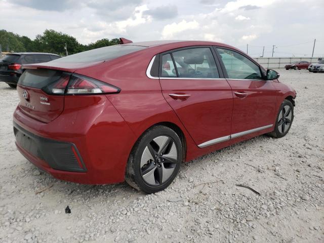 KMHC05LC8MU254484 - 2021 HYUNDAI IONIQ LIMITED RED photo 3