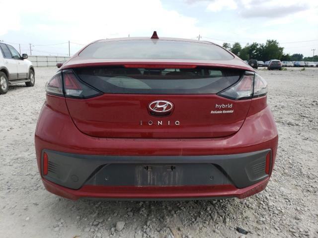 KMHC05LC8MU254484 - 2021 HYUNDAI IONIQ LIMITED RED photo 6