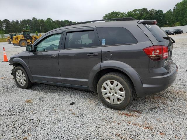 3C4PDCAB3JT141153 - 2018 DODGE JOURNEY SE GRAY photo 2