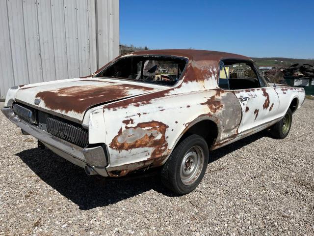 7F91C607659 - 1967 MERCURY COUGAR WHITE photo 4