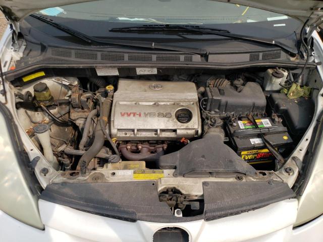 5TDZA22C96S471805 - 2006 TOYOTA SIENNA XLE WHITE photo 12