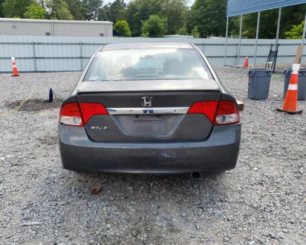 2HGFA1F60AH557580 - 2010 HONDA CIVIC LX-S Gris photo 6