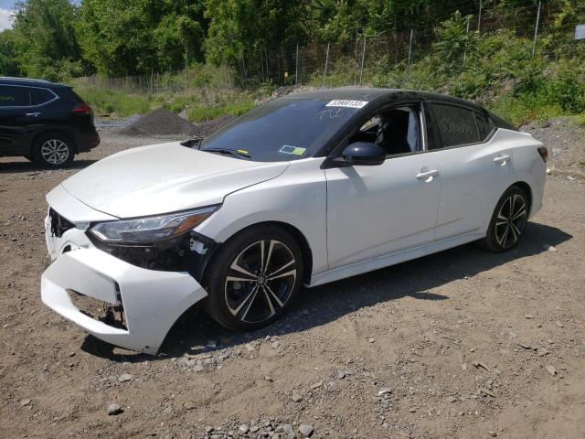 3N1AB8DV4NY285515 - 2022 NISSAN SENTRA SR WHITE photo 1