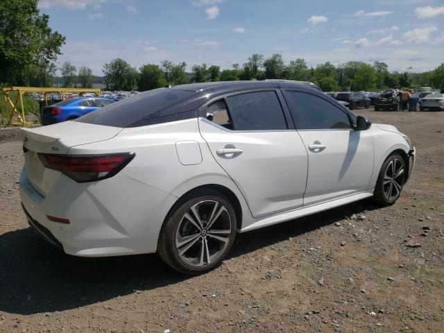 3N1AB8DV4NY285515 - 2022 NISSAN SENTRA SR WHITE photo 3