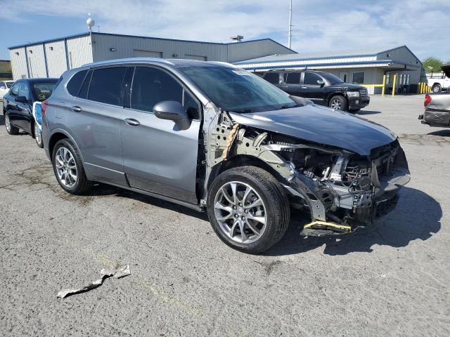 LRBFXCSA6LD168072 - 2020 BUICK ENVISION ESSENCE Մոխրագույն լուսանկար 4