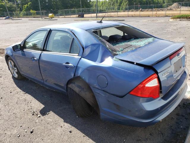 3FAHP0KC4AR146625 - 2010 FORD FUSION SPORT BLUE photo 2