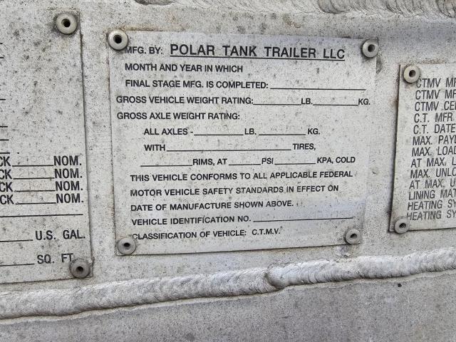 1PMA3442371031158 - 2009 TANK TRAILER GRAY photo 10