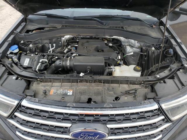 1FMSK7DHXLGA80006 - 2020 FORD EXPLORER XLT BLACK photo 12