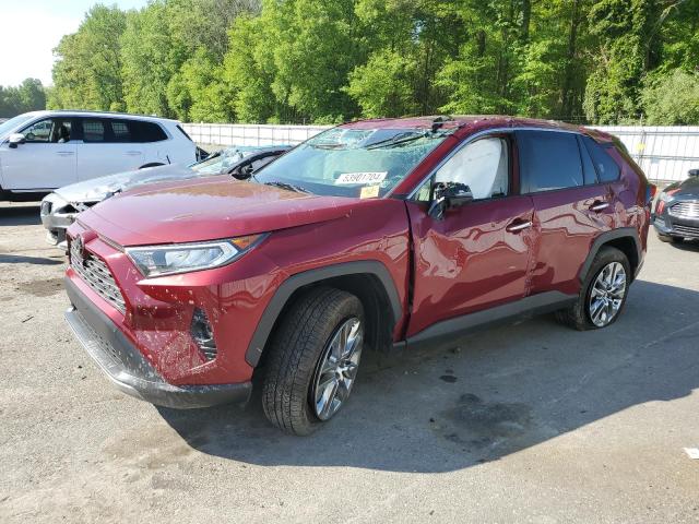 JTMN1RFV2LD055069 - 2020 TOYOTA RAV4 LIMITED RED photo 1