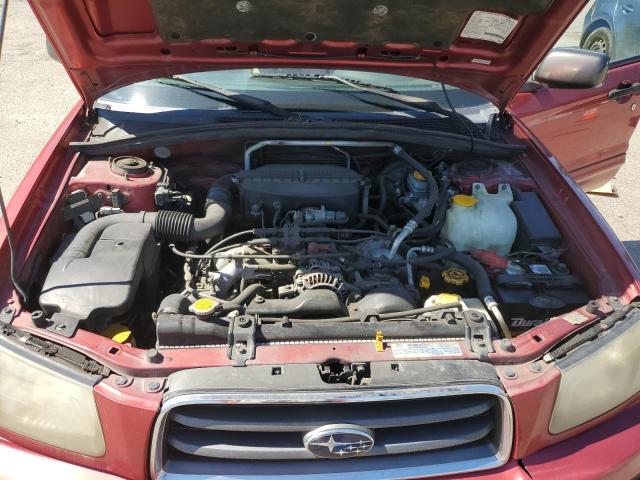 JF1SG65603H720494 - 2003 SUBARU FORESTER 2.5XS წითელი ფოტო 12