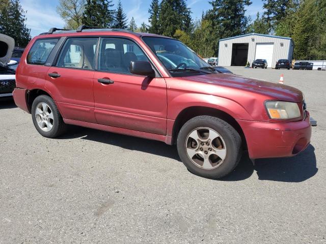 JF1SG65603H720494 - 2003 SUBARU FORESTER 2.5XS წითელი ფოტო 4