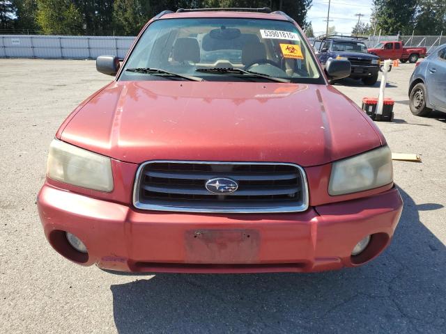 JF1SG65603H720494 - 2003 SUBARU FORESTER 2.5XS წითელი ფოტო 5
