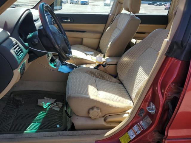 JF1SG65603H720494 - 2003 SUBARU FORESTER 2.5XS წითელი ფოტო 7