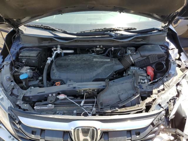 5FNRL6H53LB034666 - 2020 HONDA ODYSSEY EX BLUE photo 12