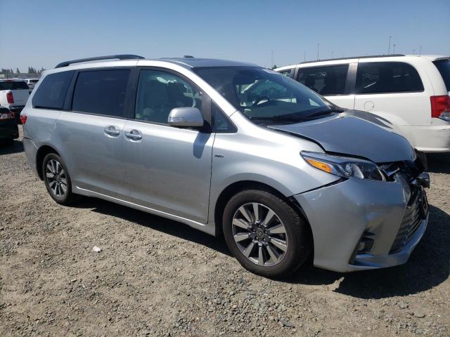 5TDDZ3DC7LS251936 - 2020 TOYOTA SIENNA XLE SILVER photo 4